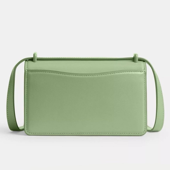 Coach 1941 Bandit Crossbody Bag in Minotone Pale Pistachio Luxe Calf Leather NWT - Picture 3 of 14